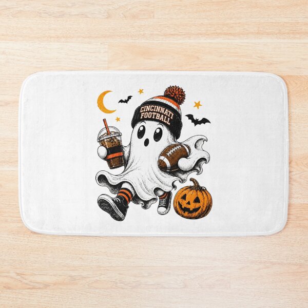 Item preview, Spooky Ghost Football Fan Coffee Lover Tee designed and sold by NaviSilvas2001.