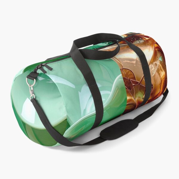Item preview, Celadon Wave and Metallic Copper Vortex designed and sold by Vicky Brago-Mitchell®.