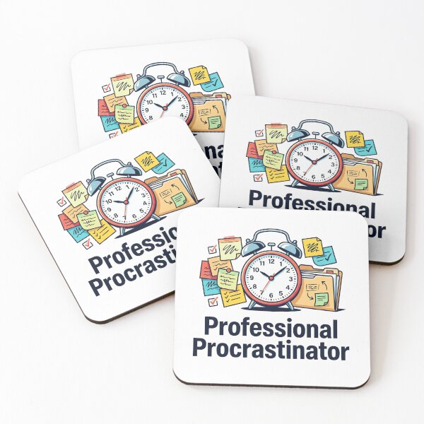 Item preview, Professional Procrastinator T-Shirt designed and sold by rkgrafix.
