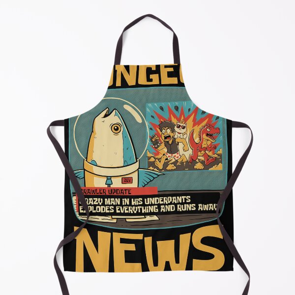 Item preview, Funny Fish Dungeon Crawler Carl News Book Lover designed and sold by Revoleos.