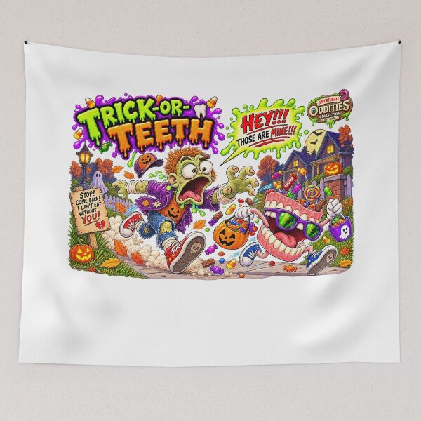 Item preview, Unfortunate Oddities - Trick-or-Teeth designed and sold by WheelieGdArt.