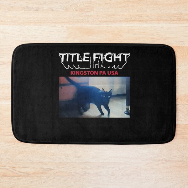 Item preview, Title Fight Band Black Kat t Floral Green Devil Panther designed and sold by viza158.