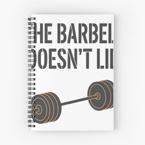 Item preview, The Barbell Doesnt Lie Honest Strength Training Design designed and sold by ys96.