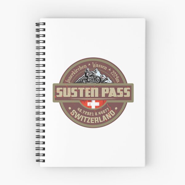 Item preview, Susten Pass Sustenppass Switzerland Suisse Schweiz Motorcycle Cycle Sticker T-Shirt Sticker 02 designed and sold by MemesRetails.