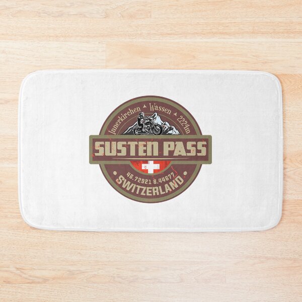 Item preview, Susten Pass Sustenppass Switzerland Suisse Schweiz Motorcycle Cycle Sticker T-Shirt Sticker 02 designed and sold by MemesRetails.