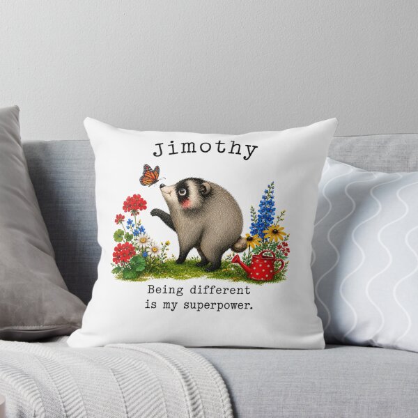Item preview, Jimothy Opossum Being Different is My Superpower designed and sold by KristenSabol.