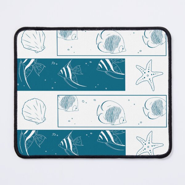 Item preview, Tropical Fish - turquoise - Pattern Design designed and sold by Houst-cn.