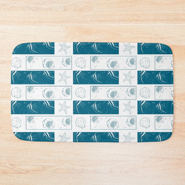 Item preview, Tropical Fish - turquoise - Pattern Design designed and sold by Houst-cn.