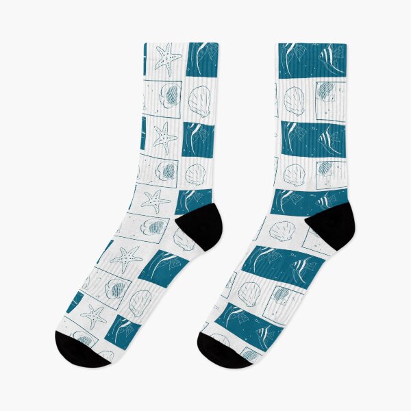 Item preview, Tropical Fish - turquoise - Pattern Design designed and sold by Houst-cn.