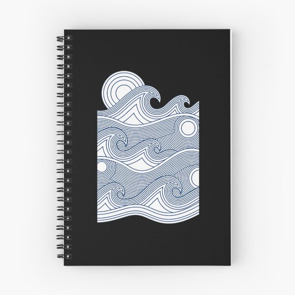 Item preview, Abstract Waves and Sun Graphic designed and sold by bezaperina.