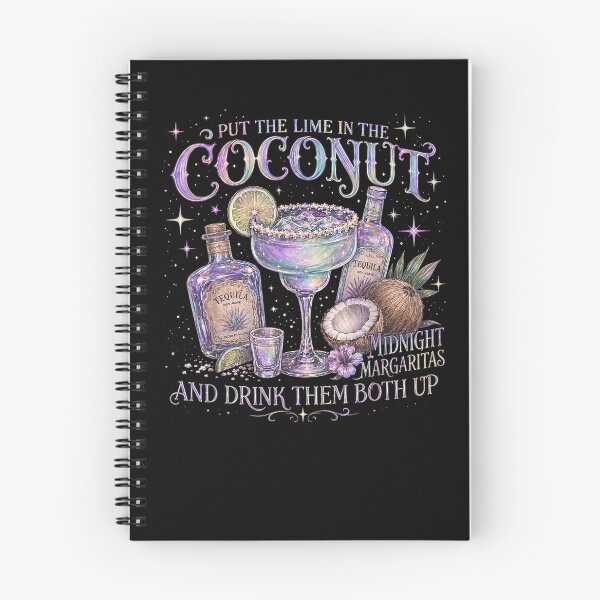 Item preview, Put The Lime in The Coconut Retro Margaritas Celestial Beach designed and sold by Szartstudios.