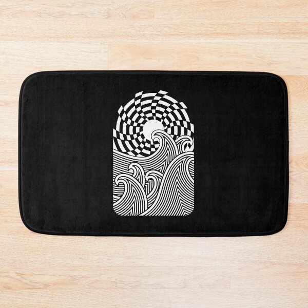 Item preview, Vibrant Abstract Waves and Sun Graphic designed and sold by andrasmar.
