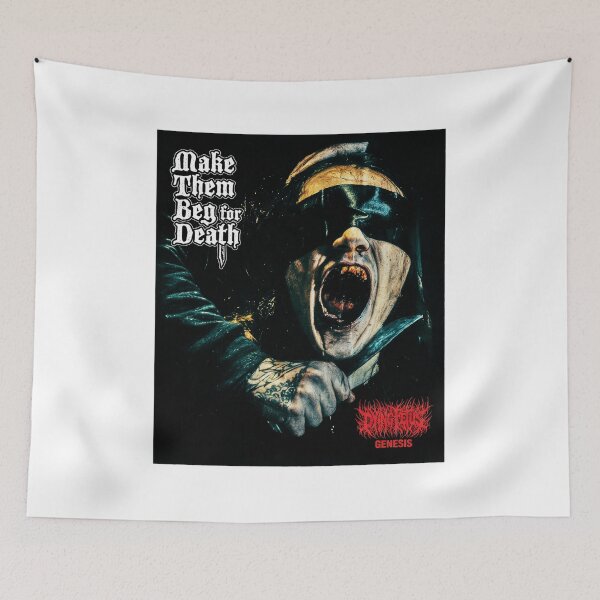 Item preview, Make Them Beg for Death Band Artwork designed and sold by TRINITYDRIGUEZ.