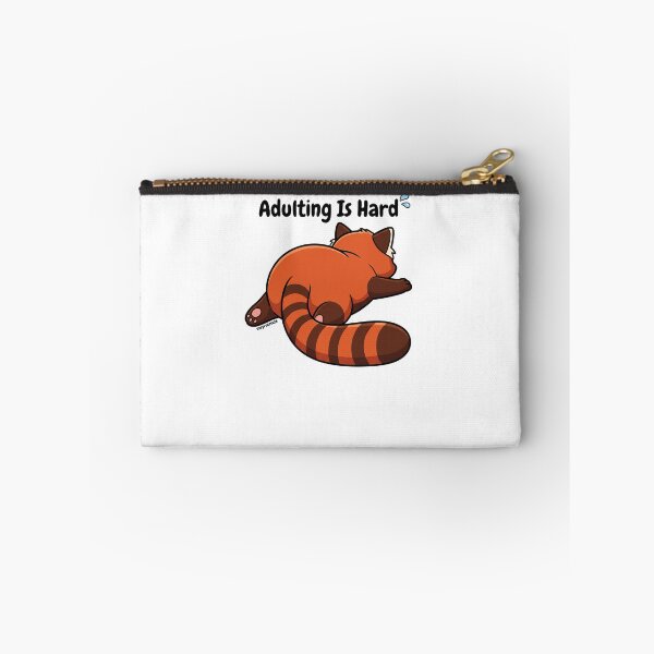 Item preview, Funny Red Panda Adulting Is Hard designed and sold by NzrProcreate.