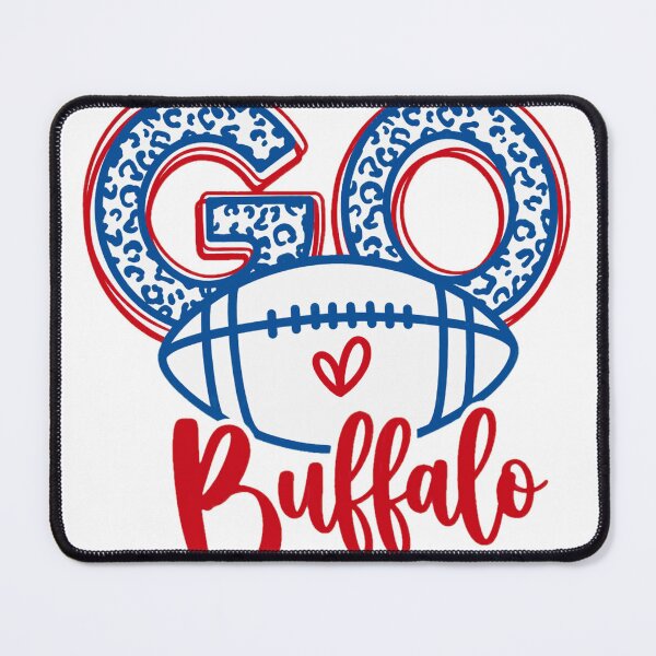 Item preview, GO Buffalo Football Leopard Print designed and sold by Swango1994.