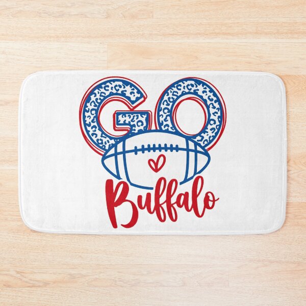 Item preview, GO Buffalo Football Leopard Print designed and sold by Swango1994.
