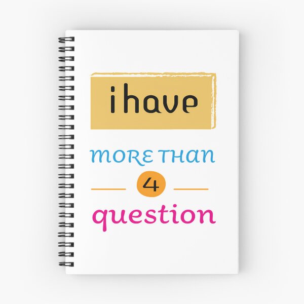 Item preview, I Have More Than Four Questions designed and sold by briggscoronad.