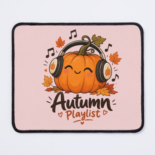 Item preview, Pumpkin Wearing Headphones – Autumn Playlist Cute Fall Music Design designed and sold by Sanika arts .