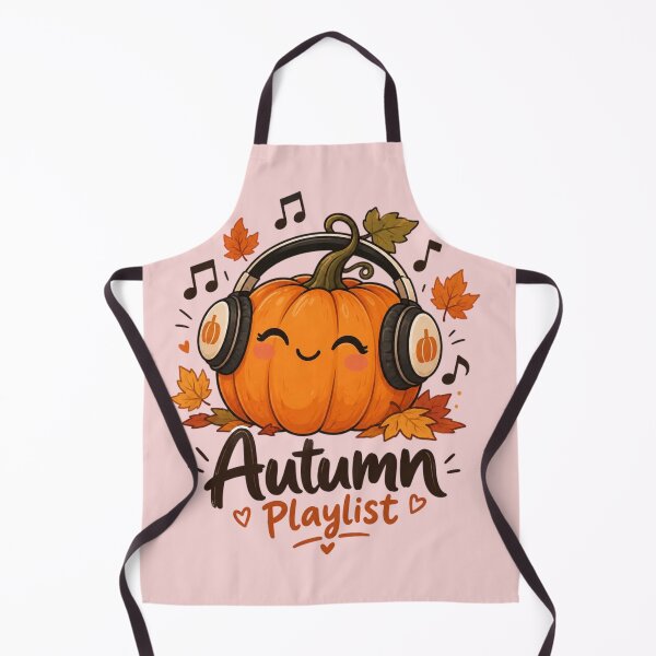Item preview, Pumpkin Wearing Headphones – Autumn Playlist Cute Fall Music Design designed and sold by Sanika arts .