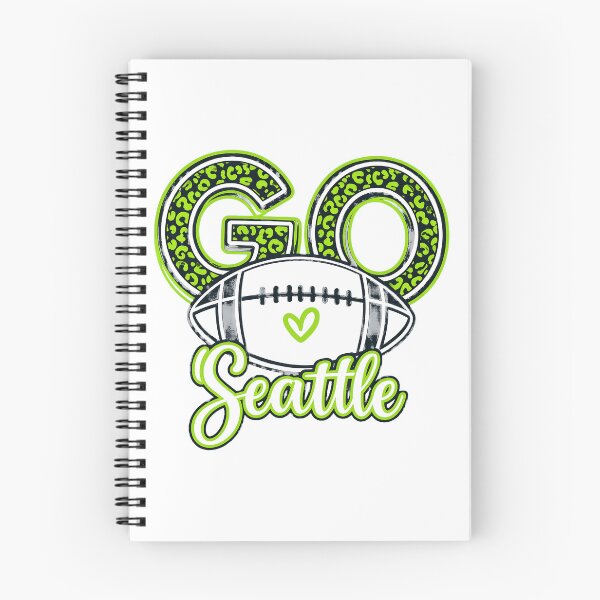 Item preview, GO Seattle Sporty Leopard Print Fan Tee designed and sold by KesarHosaka95.
