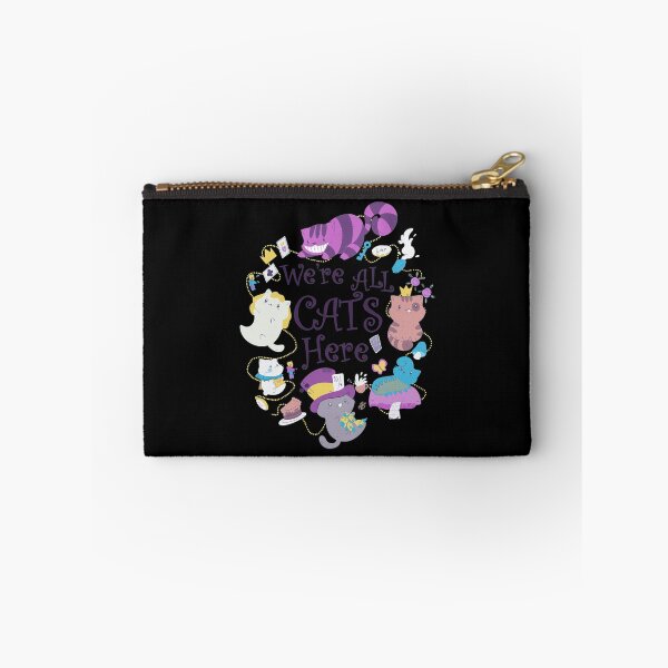 Item preview, We're All Cats Here Whimsical Feline Group Art designed and sold by TROYESCAMI.