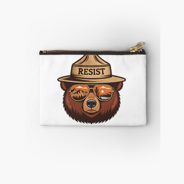 Item preview, Resist Environmental Activist Nature Conservation Wild Bear designed and sold by HumansStuck12.