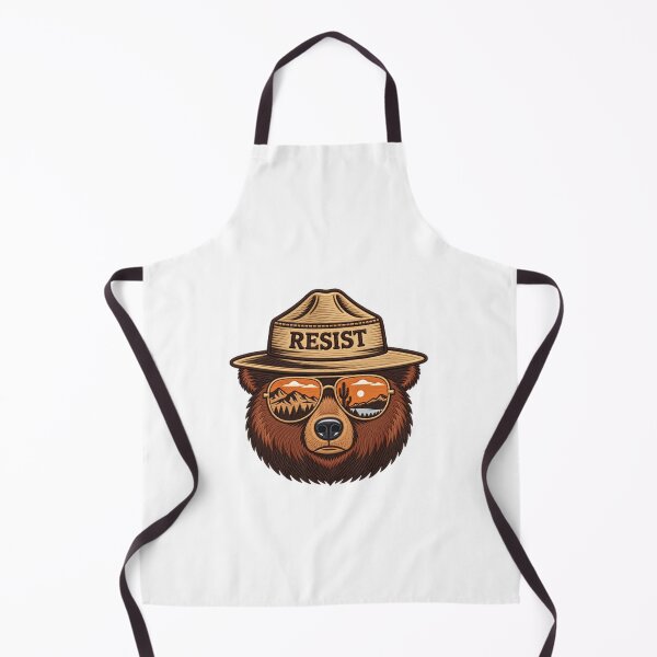 Item preview, Resist Environmental Activist Nature Conservation Wild Bear designed and sold by HumansStuck12.