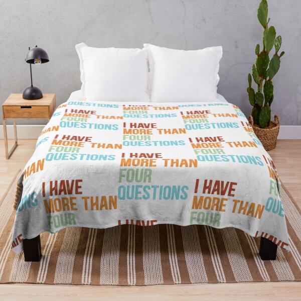 Item preview, I Have More Than Four Questions Vintage Retro designed and sold by briggscoronad.