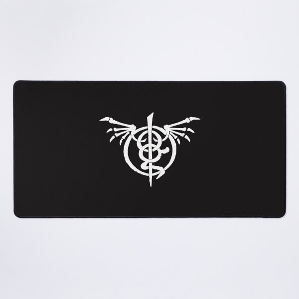 Item preview, Gothic Serpent Wings Emblem designed and sold by PhilipVanWilten.