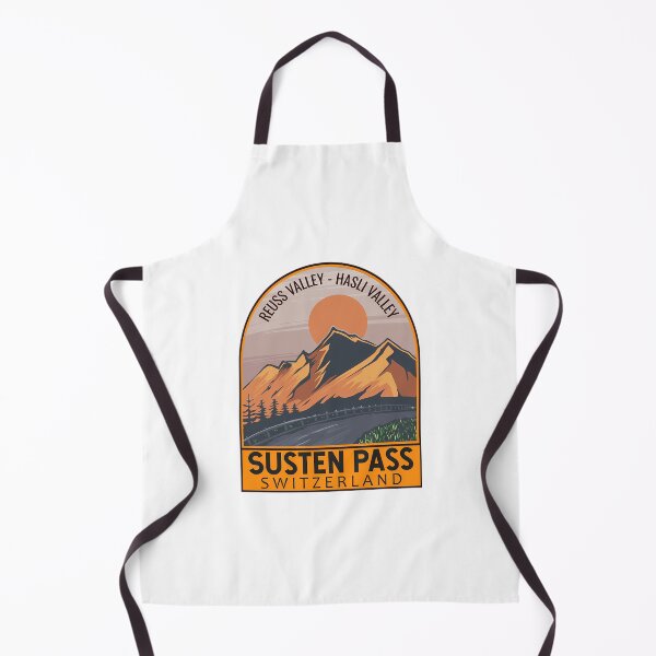 Item preview, Susten Pass Switzerland Retro Travel Emblem designed and sold by MemesRetails.
