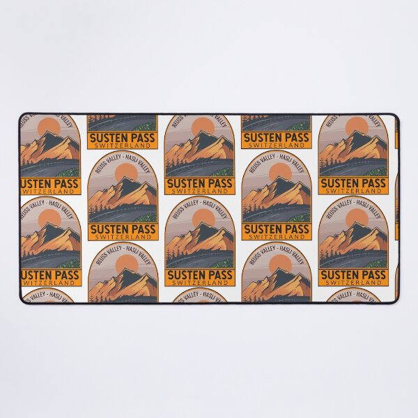 Item preview, Susten Pass Switzerland Retro Travel Emblem designed and sold by MemesRetails.