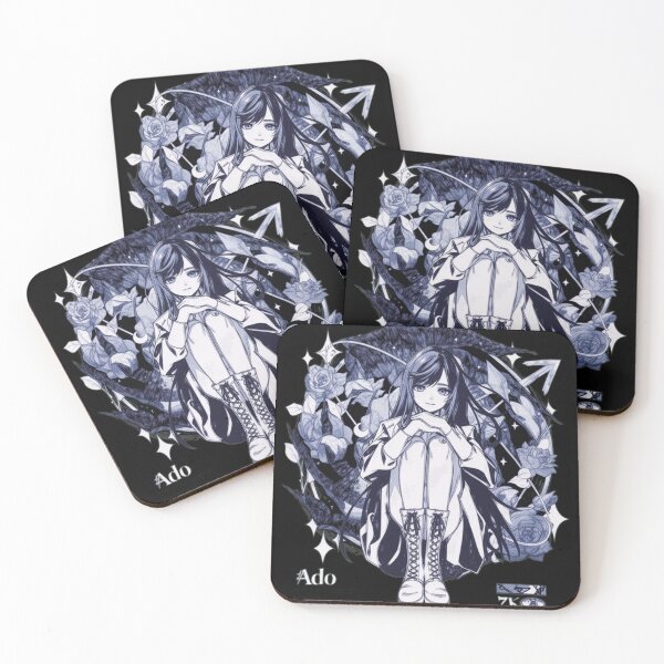 Item preview, Anime Girl Floral Dark Aesthetic designed and sold by Daryel99.