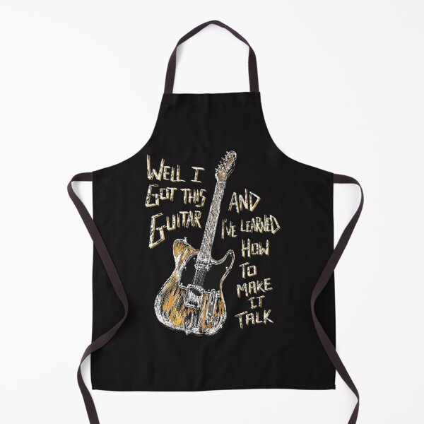 Item preview, Guitar Make It Talk Quote Sketch designed and sold by PhilipVanWilten.