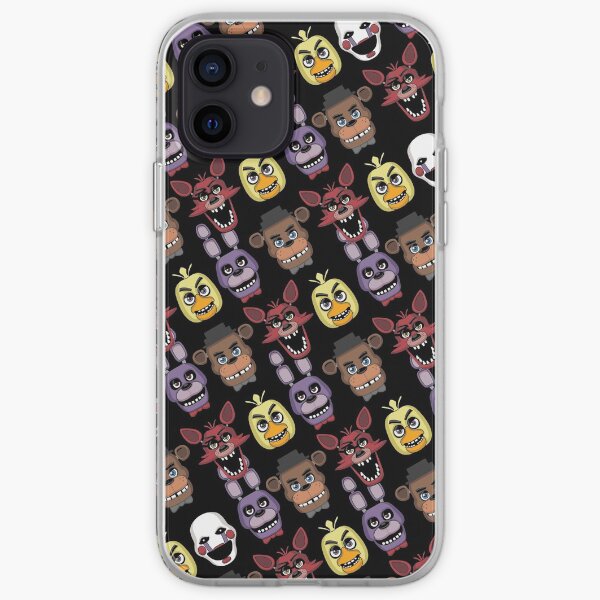 FNAF Five Nights All Over Print Multi Character iPhone Soft Case