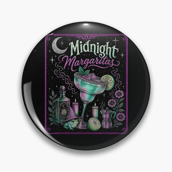 Item preview, Midnight Margaritas Witchy Spooky Drinking Halloween Lovers  designed and sold by Szartstudios.