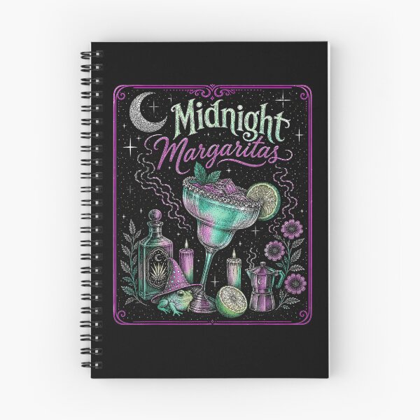 Item preview, Midnight Margaritas Witchy Spooky Drinking Halloween Lovers  designed and sold by Szartstudios.