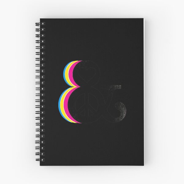 Item preview, Ampersand Love Peace CMYK Art designed and sold by helencacu.
