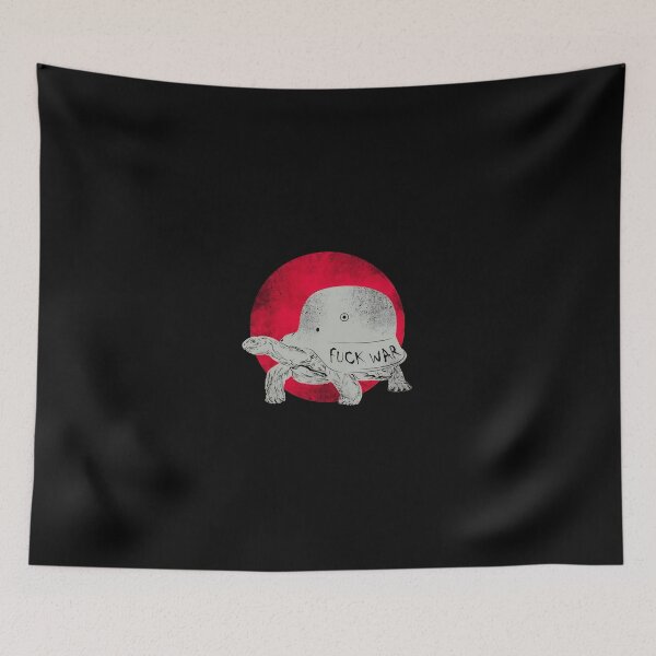 Item preview, Anti War Tortoise Helmet Art designed and sold by wyrichbosle.