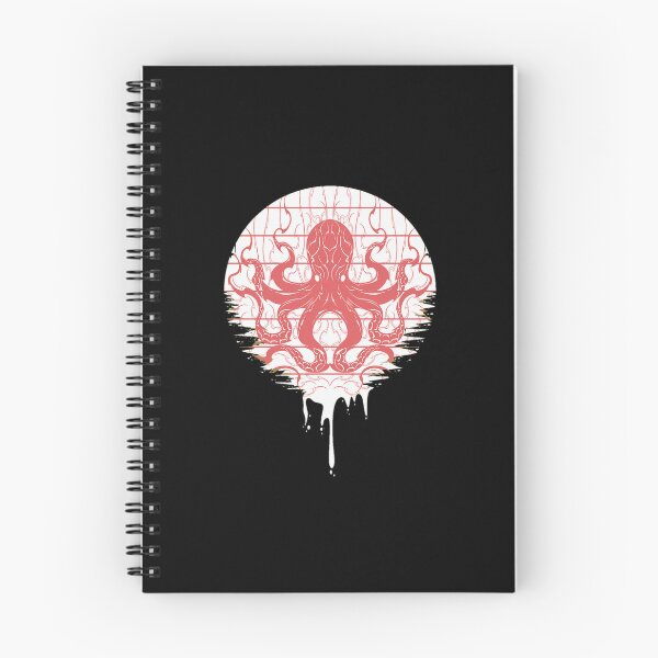 Item preview, Artistic Octopus Silhouette with Dripping Effect designed and sold by lamercarv.