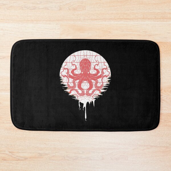 Item preview, Artistic Octopus Silhouette with Dripping Effect designed and sold by lamercarv.