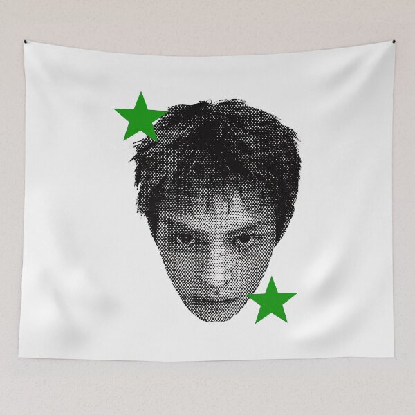 Item preview, Halftone Star Face Portrait Tee designed and sold by Swango1994.