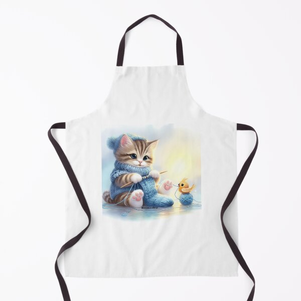 Item preview, A Purrfect Knitting Companion designed and sold by Raniya-Otte.
