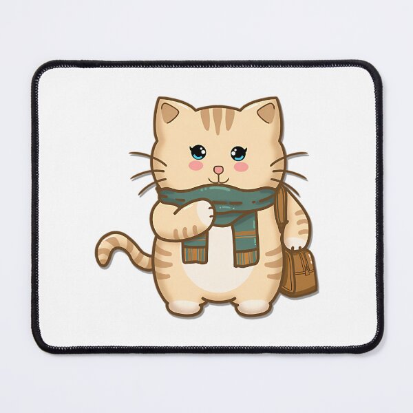 Item preview, Adorable Cat Wearing A Scarf designed and sold by Raniya-Otte.