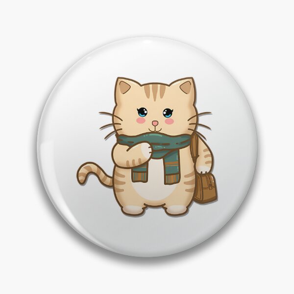 Item preview, Adorable Cat Wearing A Scarf designed and sold by Raniya-Otte.