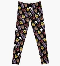FNAF Five Nights All Over Print Multi Character Leggings