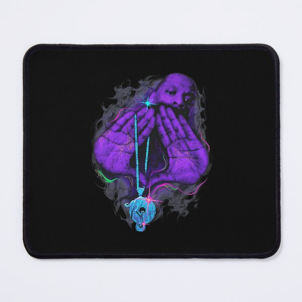 Item preview, purple smoke portrait smoke art designed and sold by kawaiwifeylovin.