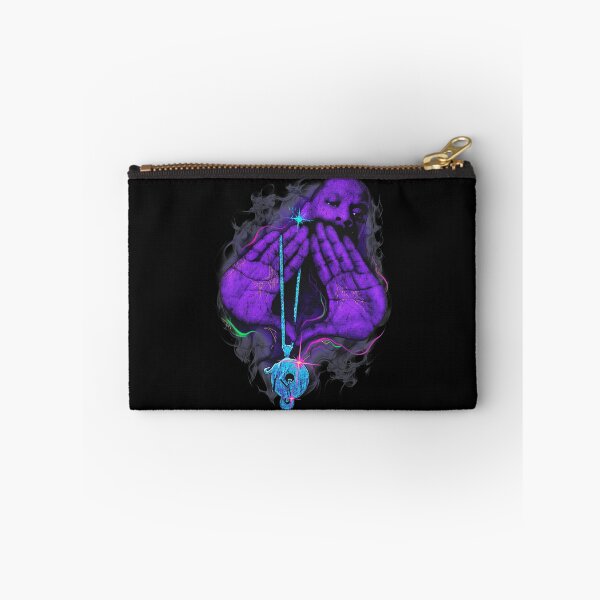 Item preview, purple smoke portrait smoke art designed and sold by kawaiwifeylovin.