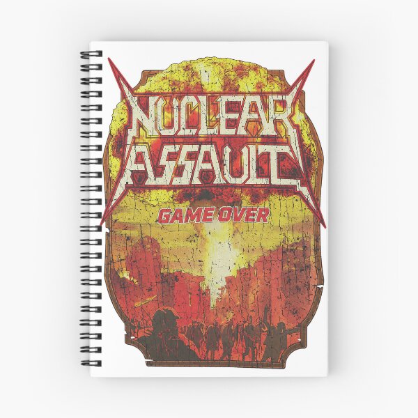 Item preview, Distressed Nuclear Assault Game Over  designed and sold by TRINITYDRIGUEZ.