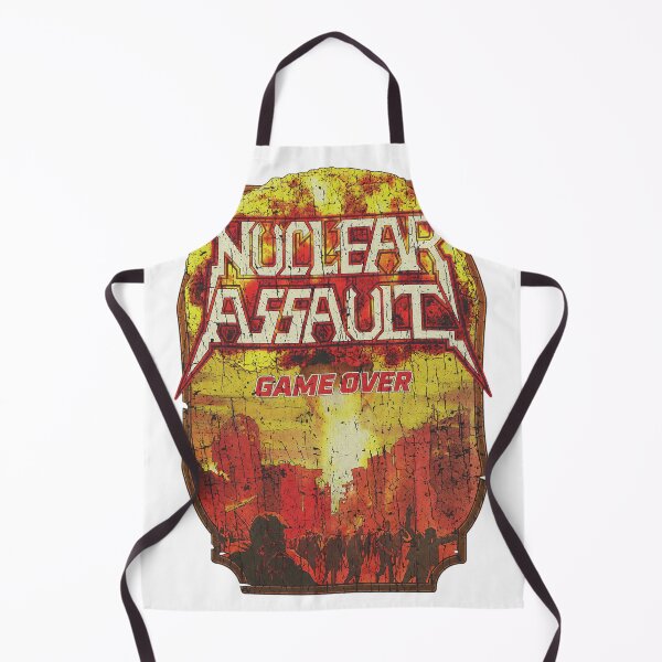 Item preview, Distressed Nuclear Assault Game Over designed and sold by TRINITYDRIGUEZ.