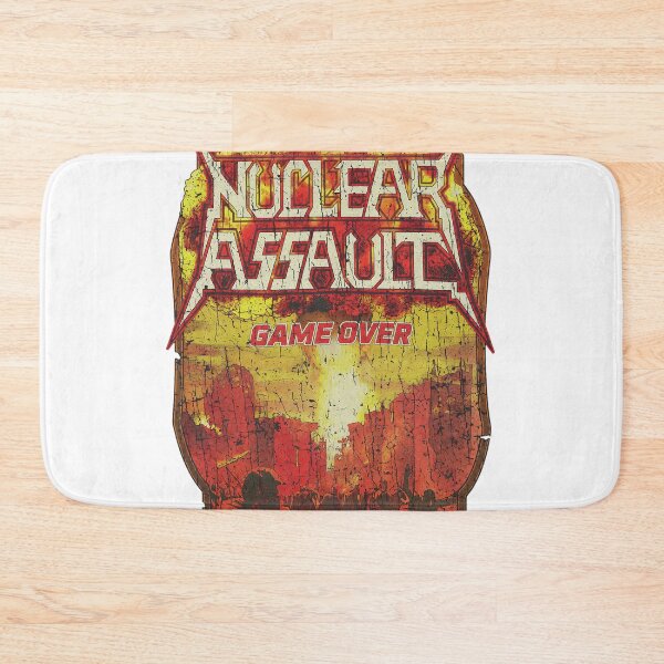 Item preview, Distressed Nuclear Assault Game Over  designed and sold by TRINITYDRIGUEZ.
